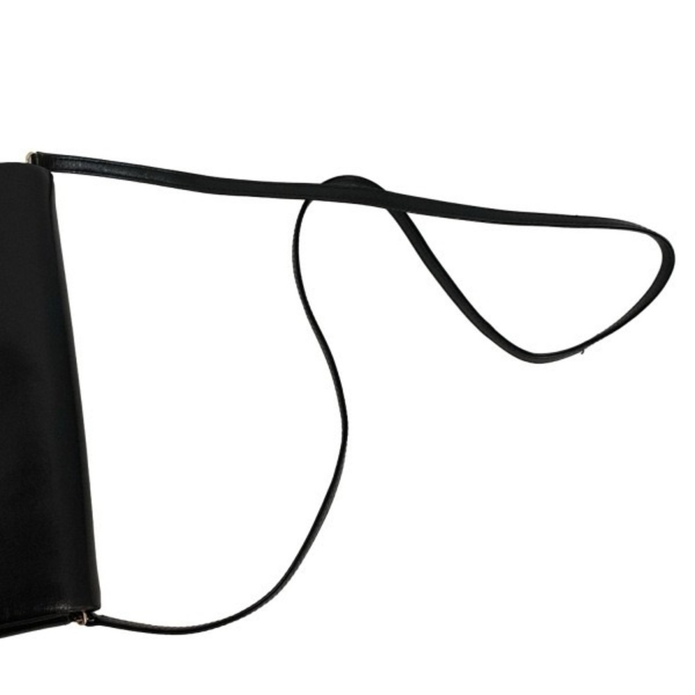 GIVENCHY vintage Sacs Black Leather Convertible Crossbody / Clutch bag - Picture 7 of 7